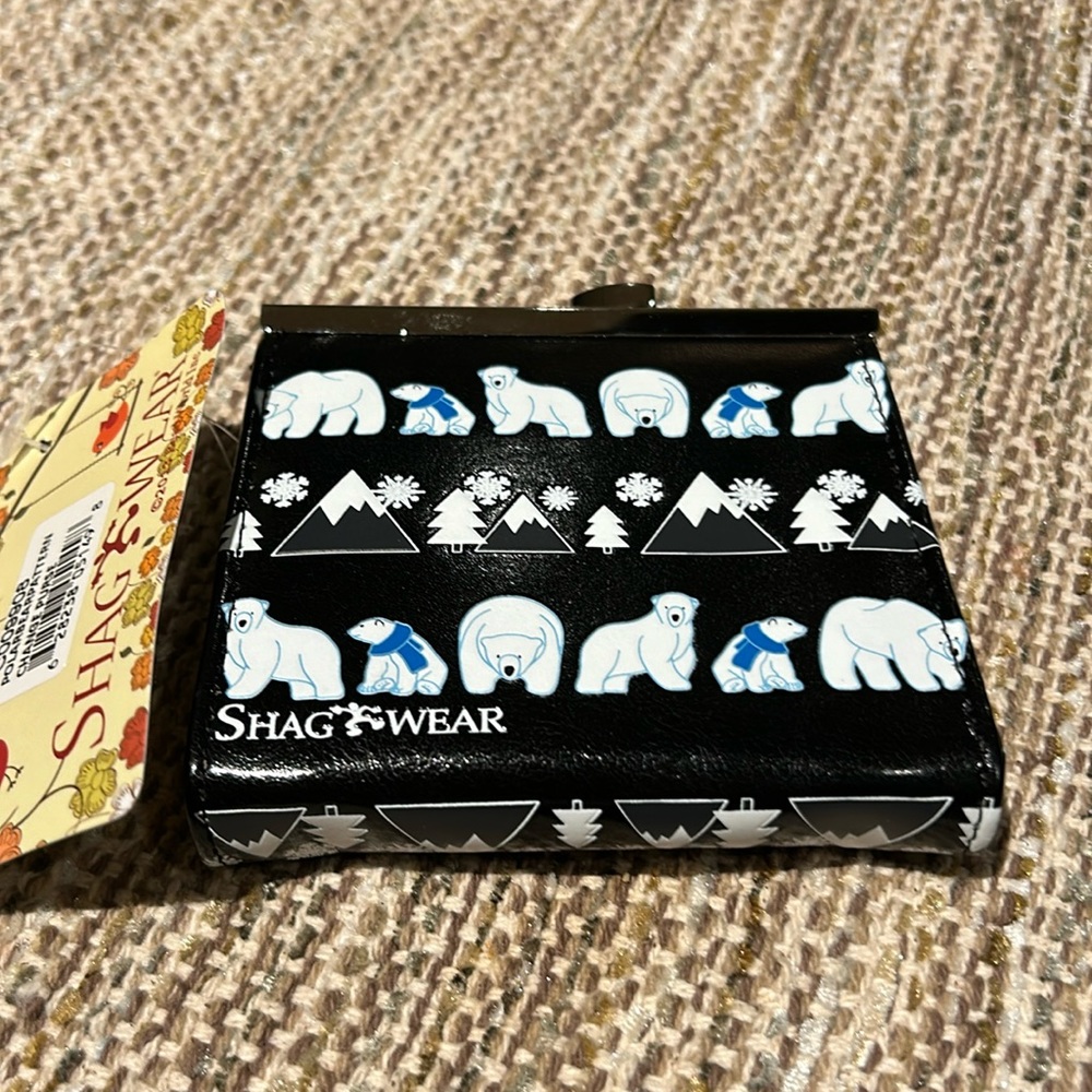 🆕Shagwear *Top Seller* Polar Bear Coin Purse